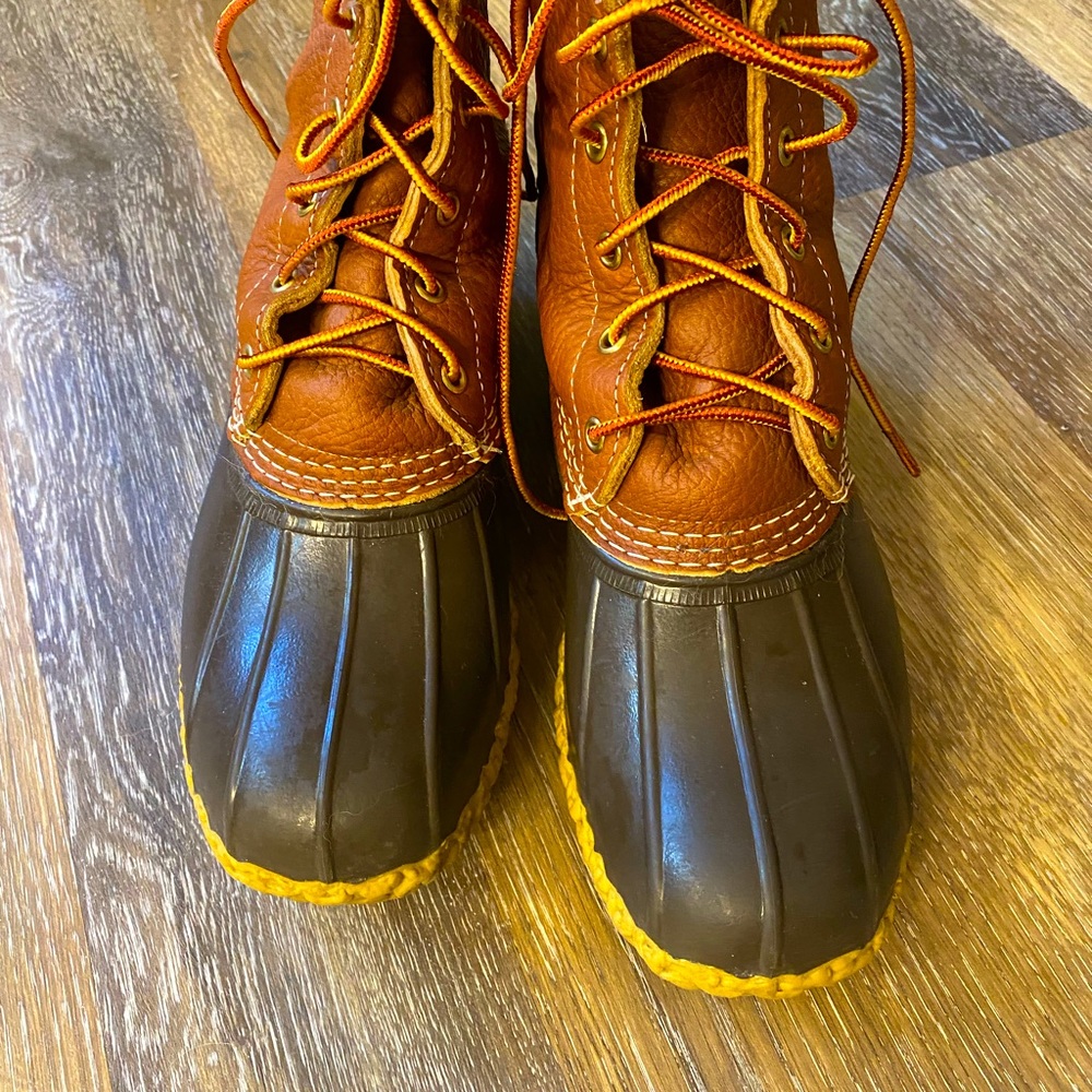 L.L. Bean Classic Duck Boots Brown